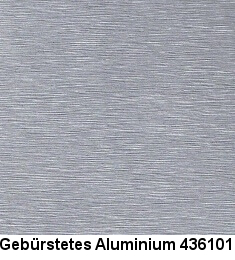 Gebürstetes Aluminium 436101